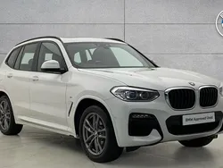 White Used 2021 BMW X3 M Sport SUV | £28,550 (Fair price)