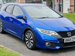 Blue Used 2015 Honda Civic EX Estate | £6,495 (Fair price)