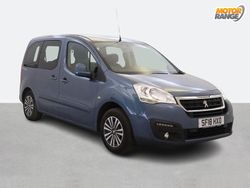 Blue Used 2018 Peugeot Partner Tepee Active MPV | £8,895 (Fair price)