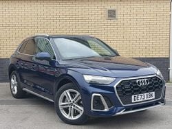 Blue Used 2023 Audi Q5 S-Line SUV | £36,698 (A bit pricey)