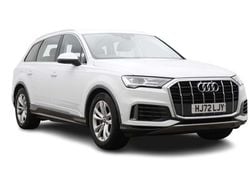 White Used 2022 Audi Q7 Sport SUV | £42,690 (Expensive)