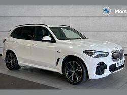 Alpine white Used 2022 BMW X5 M Sport SUV | £48,615 (A bit pricey)