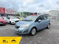 Blue Used 2013 Vauxhall Meriva MPV | £3,910 (A bit pricey)