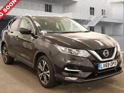 Black Used 2019 Nissan Qashqai N-Connecta SUV | £12,100 (Super price)
