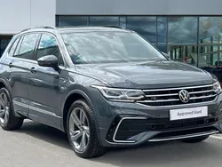 Dolphin grey metallic Used 2023 VW Tiguan R-line Edition SUV | £28,914 (Fair price)