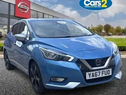 Blue Used 2017 Nissan Micra N-Connecta Hatchback | £8,190 (Fair price)