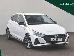 White Used 2023 Hyundai i20 N Line Hatchback | £14,495 (Fair price)