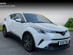 White Used 2019 Toyota C-HR SUV | £14,417 (Fair price)