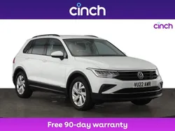 White Used 2022 VW Tiguan Life SUV | £20,949 (Good price)