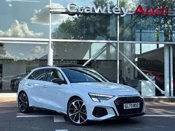 White Used 2023 Audi S3 Comfort Hatchback | £40,540