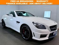 White Used 2015 Mercedes SLK55 AMG AMG Cabriolet | £15,695