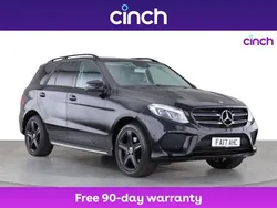Black Used 2017 Mercedes GLE250 AMG line SUV | £20,399 (Fair price)