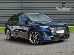 Blue Used 2022 Audi Q4 e-tron Comfort SUV | £28,492 (Fair price)