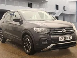 Grey Used 2021 VW T-Cross S SUV | £9,000 (Fair price)