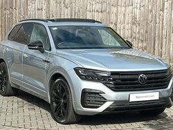 Silver Used 2022 VW Touareg Black Edition SUV | £46,999 (Expensive)