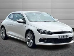 Gloss white Used 2013 VW Scirocco R-line Coupe | £9,690 (A bit pricey)