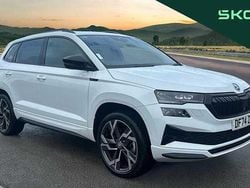 White Used 2024 Skoda Karoq SportLine SUV | £28,617 (Fair price)