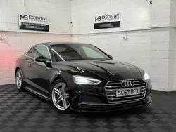 Black Used 2017 Audi A5 S-Line Coupe | £14,490 (Fair price)