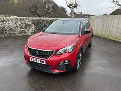Red Used 2018 Peugeot 3008 Active Hatchback | £6,500