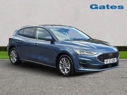 Blue Used 2023 Ford Focus Titanium Hatchback | £17,199 (Fair price)