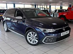 Atlantic blue Used 2022 VW Golf Alltrack Estate | £26,989