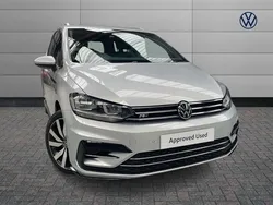 Silver Used 2021 VW Touran R-line MPV | £19,811 (Fair price)