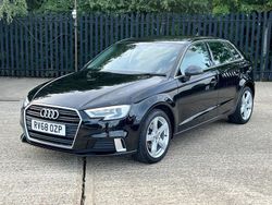 Black Used 2018 Audi A3 Sportback Sport Hatchback | £12,495 (Fair price)