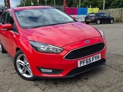 Red Used 2015 Ford Focus Zetec Hatchback | £4,794 (Fair price)