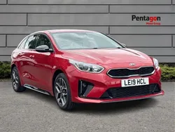 Red Used 2019 Kia ProCeed GT-Line Hatchback | £12,495 (Fair price)