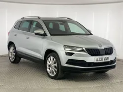 Silver Used 2021 Skoda Karoq SE L SUV | £16,645 (Fair price)