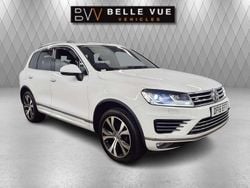 White Used 2016 VW Touareg R-line SUV | £13,995 (Super price)