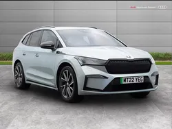 Silver Used 2022 Skoda Enyaq iV SportLine SUV | £23,999 (Fair price)