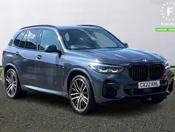 Grey Used 2022 BMW X5 M Sport SUV | £41,799 (Fair price)