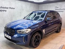 Blue Used 2021 BMW iX3 Impressive SUV | £20,499 (Fair price)