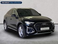 Black Used 2022 Audi Q5 S-Line SUV | £32,641 (Fair price)