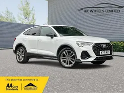White Used 2021 Audi Q3 Sportback Black Edition SUV | £26,990 (Good price)