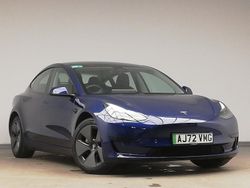 Blue Used 2022 Tesla Model 3 RWD Sedan | £21,998 (A bit pricey)
