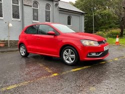 Red Used 2017 VW Polo Match Hatchback | £5,995 (Fair price)