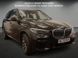 Sapphire black Used 2022 BMW X5 M Sport SUV | £44,600 (Good price)