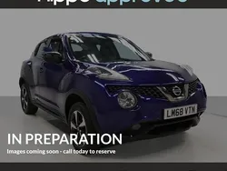 Blue Used 2018 Nissan Juke SUV | £10,780 (A bit pricey)