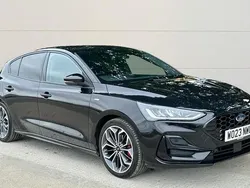 Black Used 2023 Ford Focus ST-Line X Hatchback | £16,210 (Fair price)