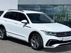 Pure white Used 2023 VW Tiguan R-line Edition SUV | £27,217 (Fair price)