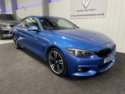 Blue Used 2018 BMW 420 M Sport Coupe | £14,489 (Fair price)