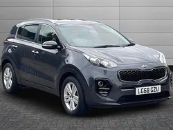Silver Used 2018 Kia Sportage 2 SUV | £9,995 (Fair price)