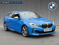 Blue Used 2022 BMW M135 Comfort Edition Hatchback | £26,099 (Fair price)