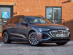 Grey Used 2023 Audi Q8 e-tron S-Line SUV | £40,990