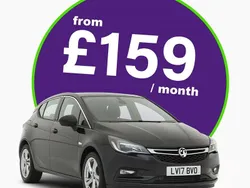 Black Used 2017 Vauxhall Astra SRi Hatchback | £5,995 (Fair price)