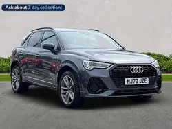 Grey Used 2022 Audi Q3 Black Edition SUV | £29,518 (Fair price)