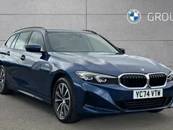Blue Used 2024 BMW 330e Sport Line Estate | £31,793