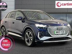 Blue Used 2021 Audi Q4 e-tron Advanced SUV | £20,400 (Fair price)